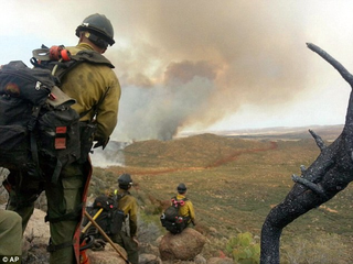 Illustration for article titled Brendan McDonough: Lone survivor of Arizona firestorm.